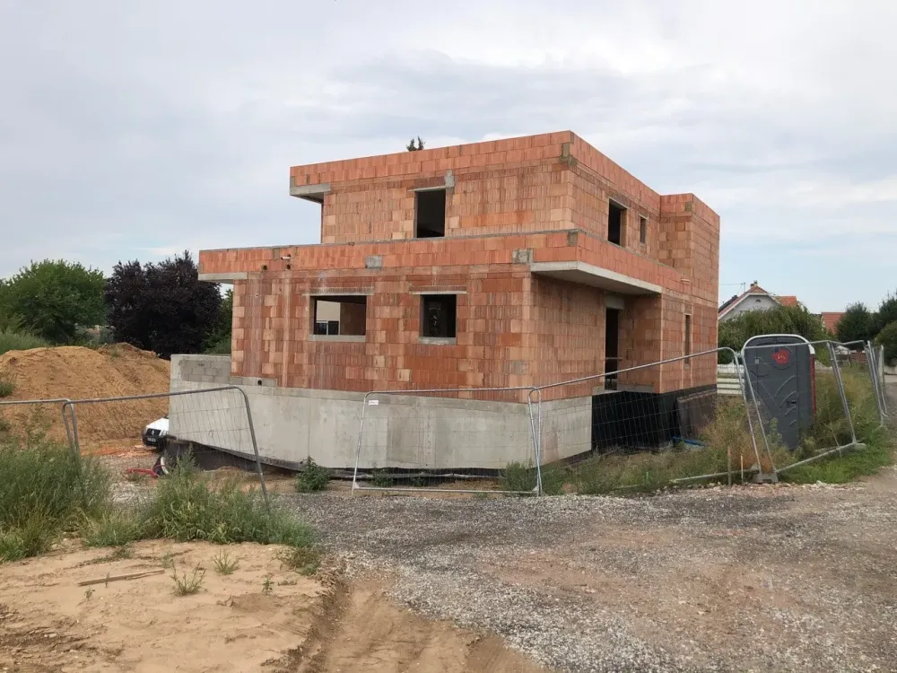 Maison en construction